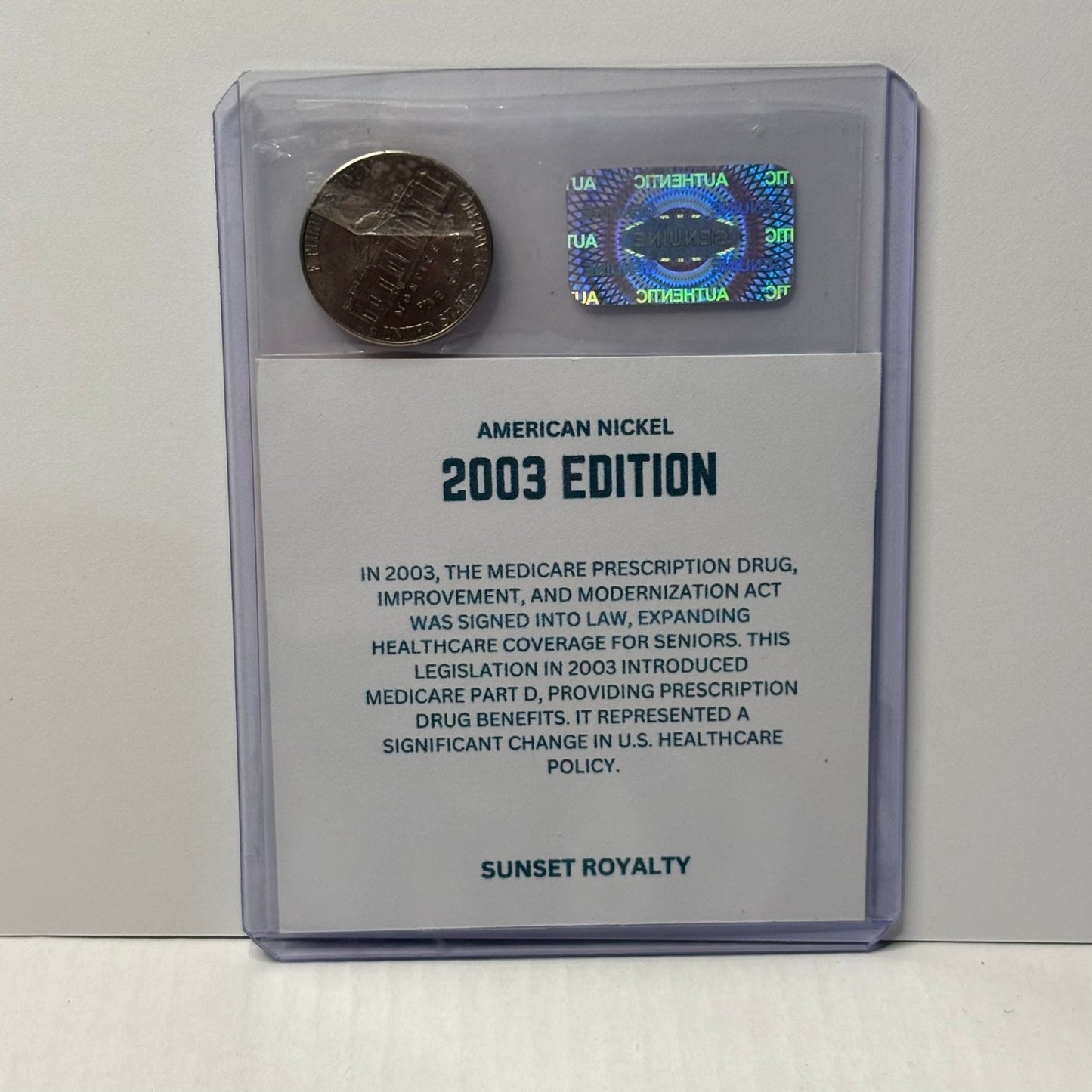 2003 U.S Nickel - American Coin Collection