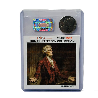 1997 Nickel - Thomas Jefferson Collection