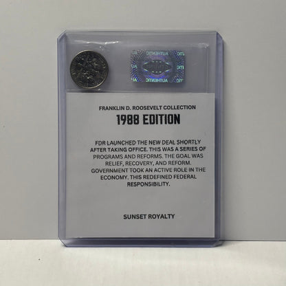 1988 Dime - Franklin Roosevelt Collection