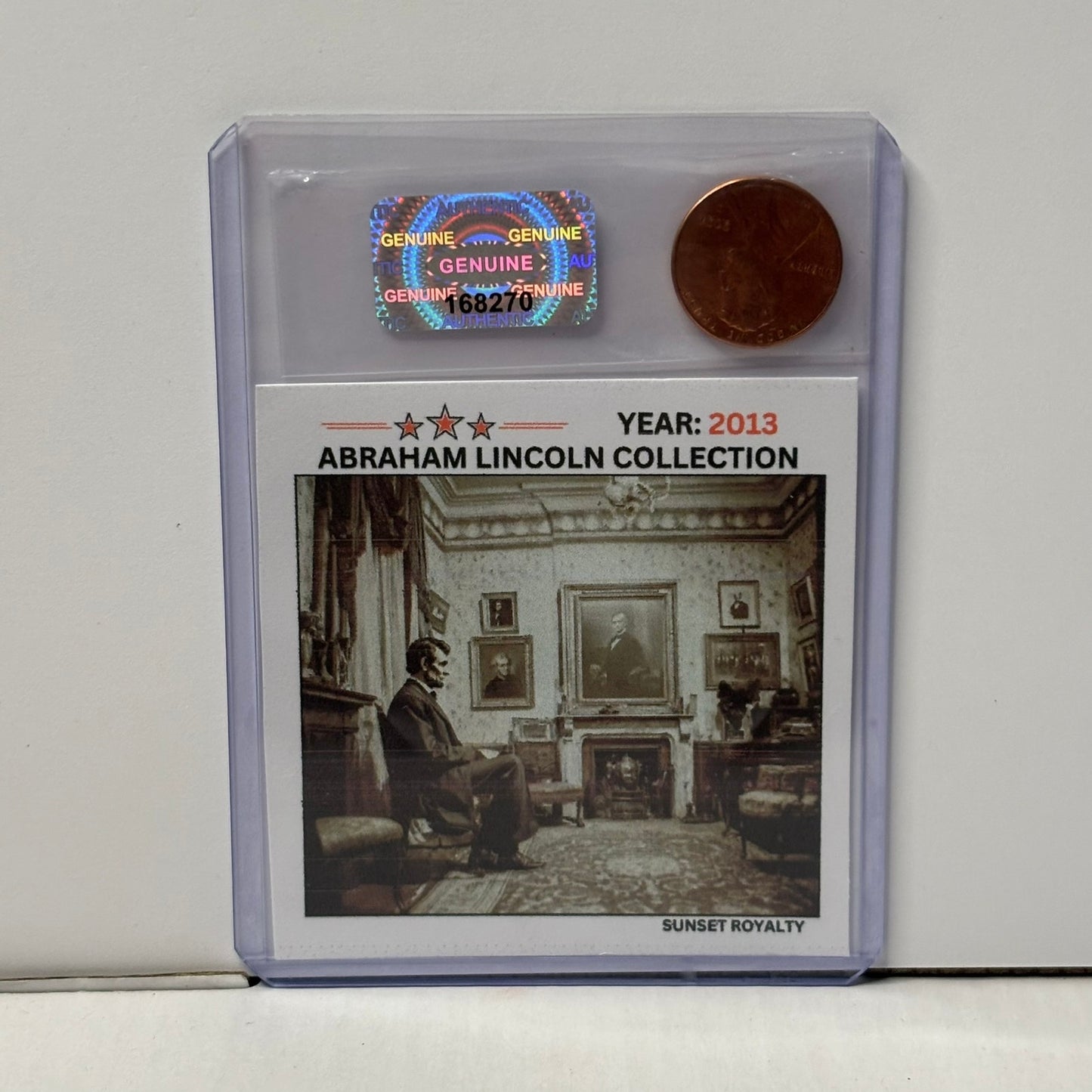 2013 Penny - Abraham Lincoln Collection