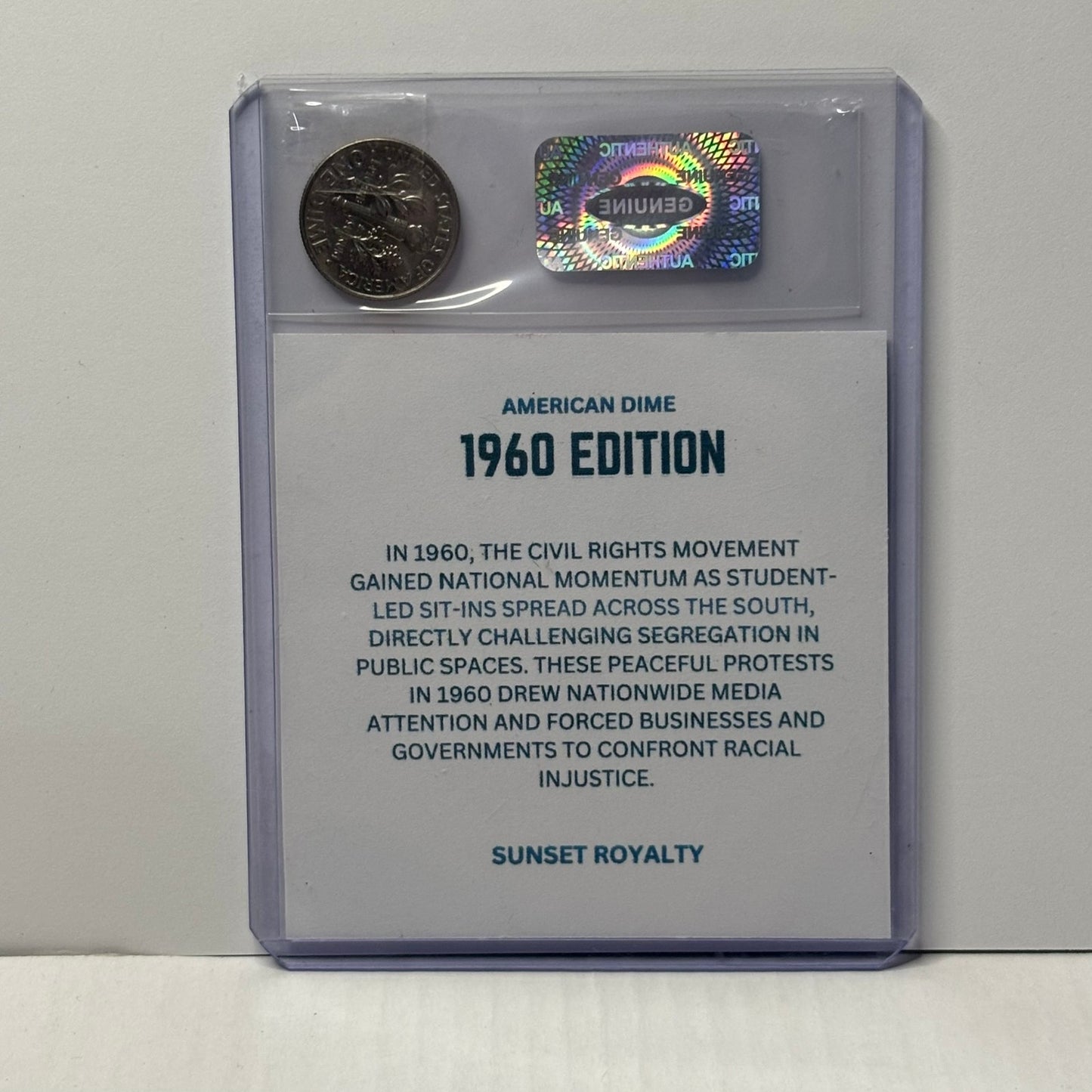 1960 U.S Dime - American Coin Collection