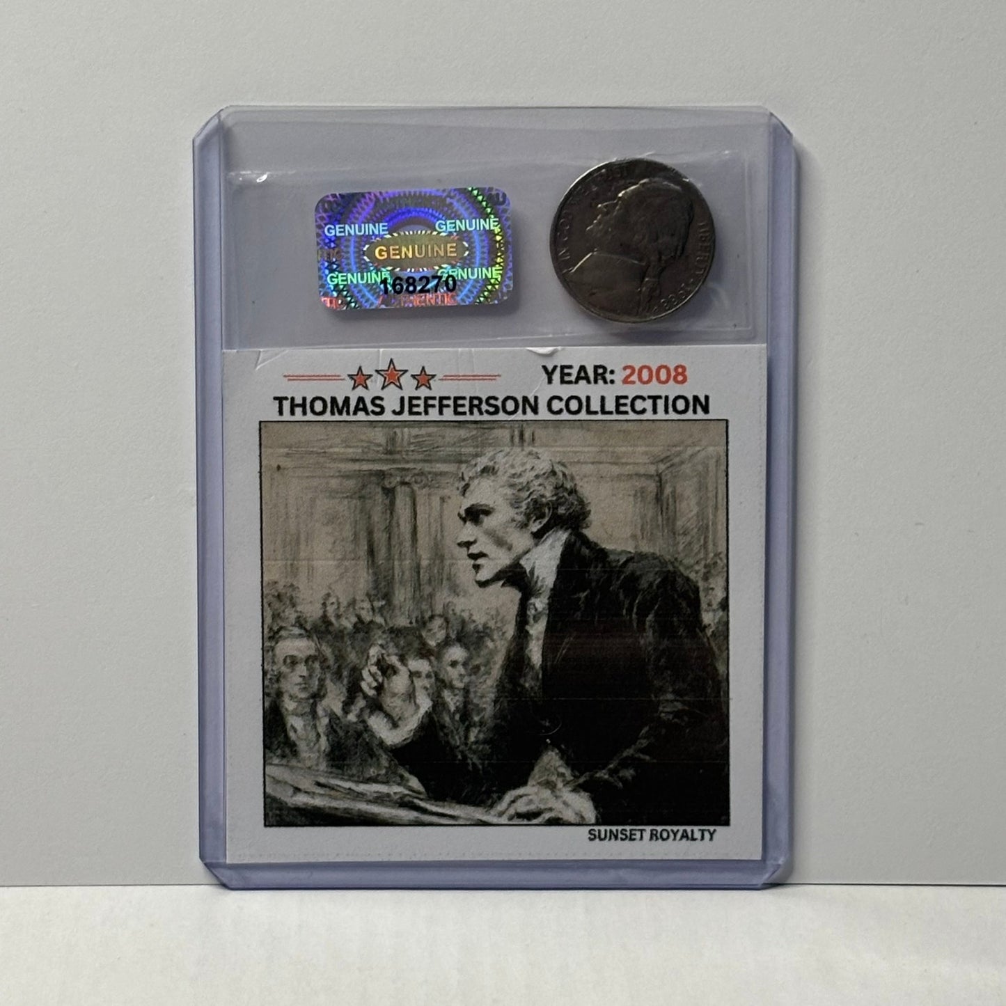 2008 Nickel - Thomas Jefferson Collection