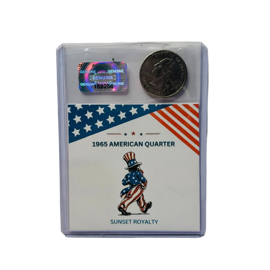 1965 U.S Quarter - American Coin Collection