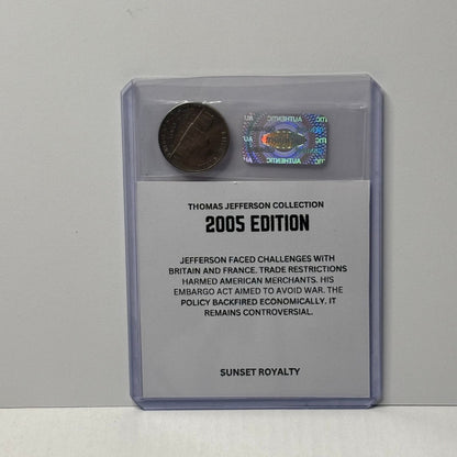 2005 Nickel - Thomas Jefferson Collection