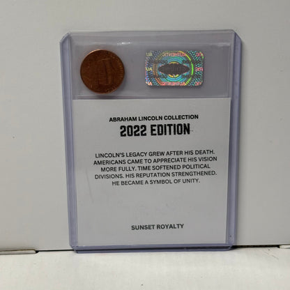 2022 Penny - Abraham Lincoln Collection