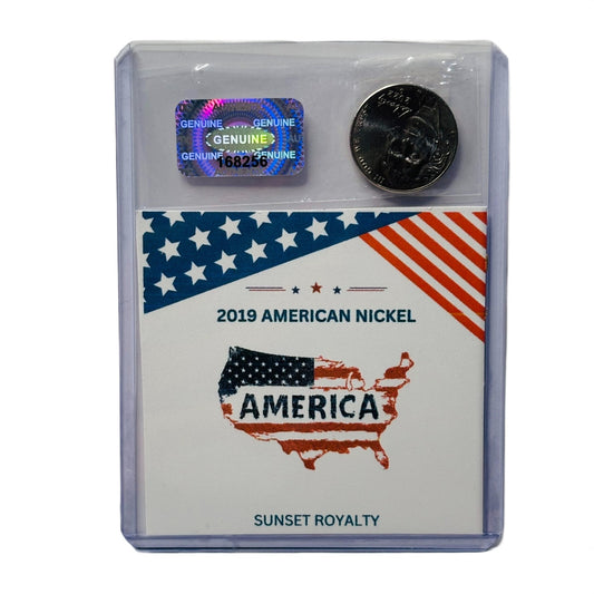 2019 U.S Nickel - American Coin Collection