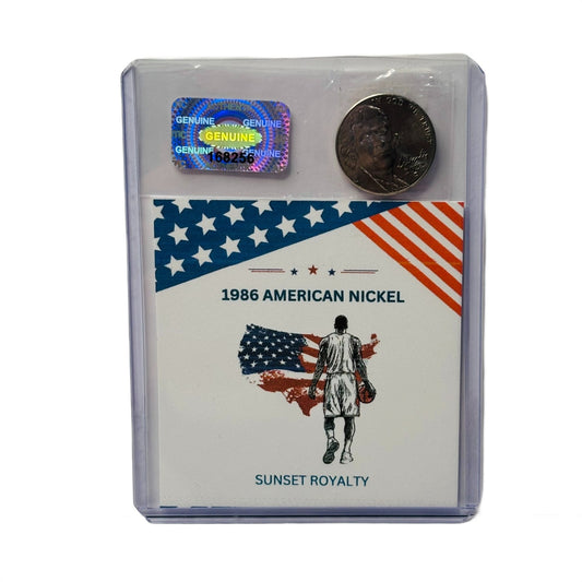 1986 U.S Nickel - American Coin Collection