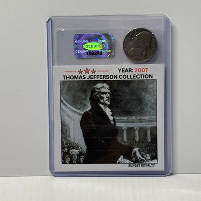 2007 Nickel - Thomas Jefferson Collection