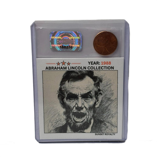 1988 Penny - Abraham Lincoln Collection