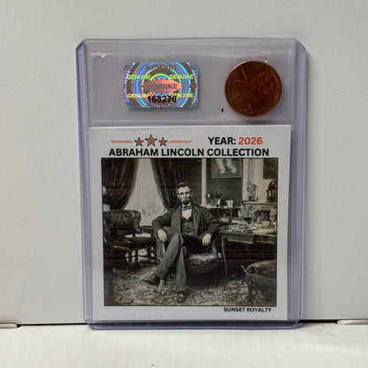 2026 Penny - Abraham Lincoln Collection