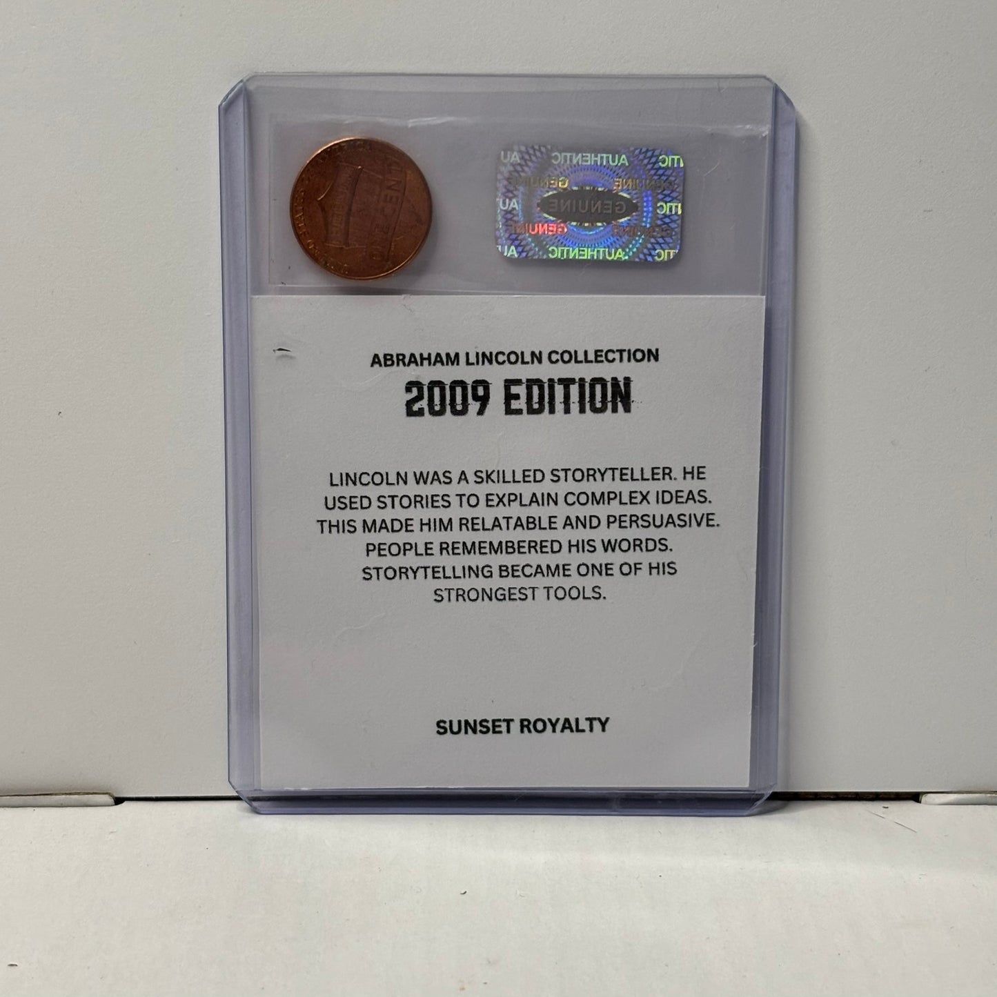 2009 Penny - Abraham Lincoln Collection