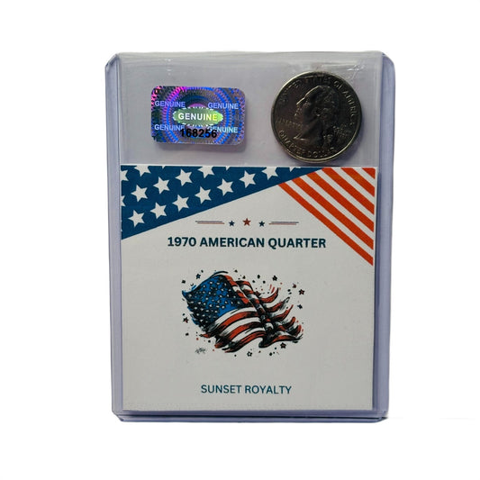 1970 U.S Quarter - American Coin Collection