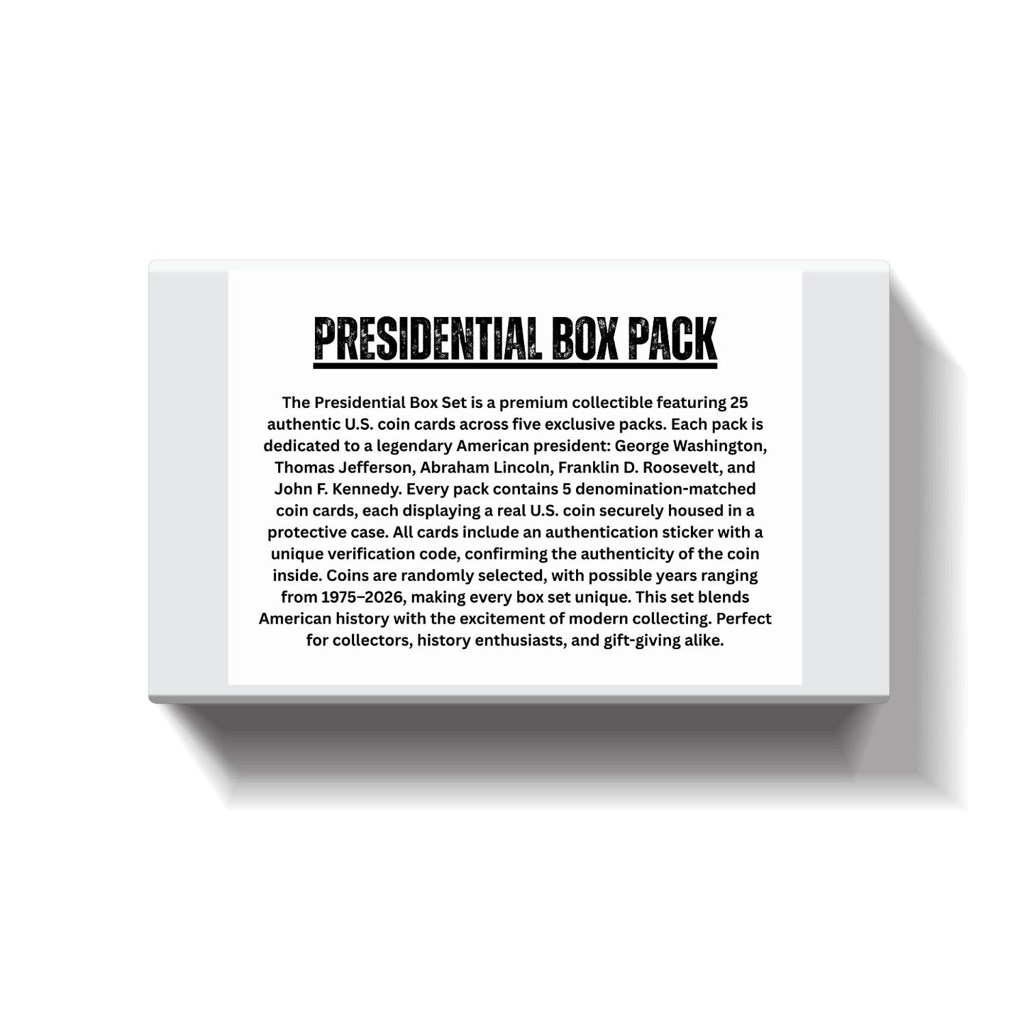 Presidents Jumbo Box Pack