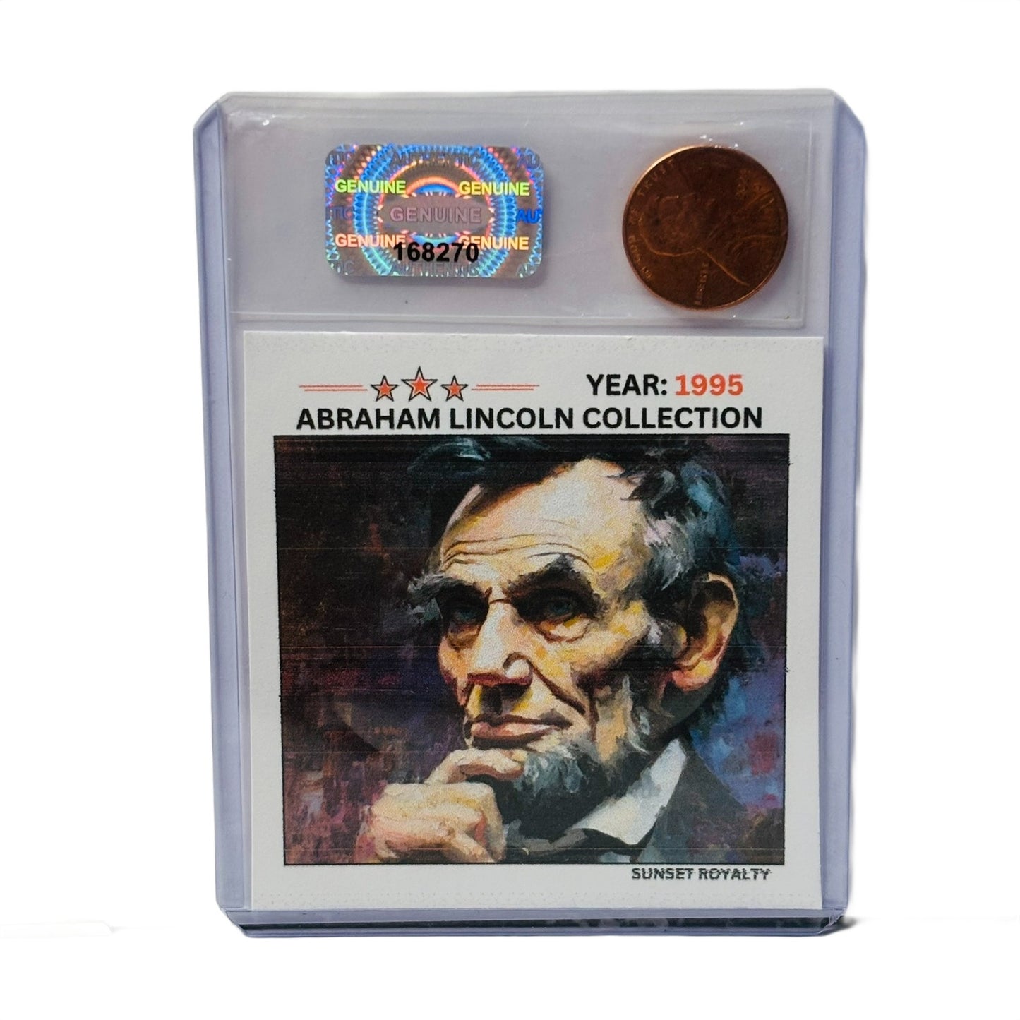 1995 Penny - Abraham Lincoln Collection