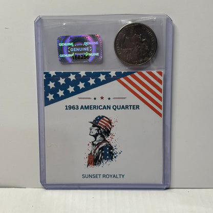 1963 U.S Quarter - American Coin Collection